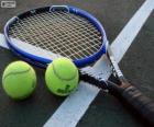 Raket ve tenis topları